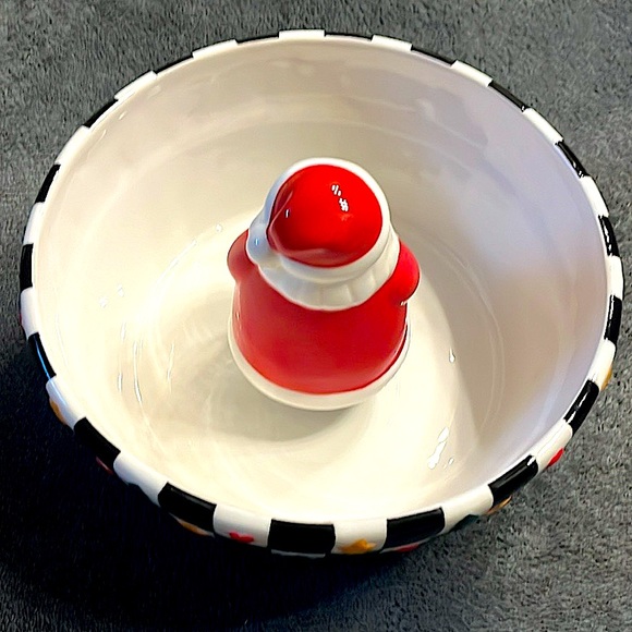 Vintage Santa Claus Ceramic Bowl - Picture 4 of 12